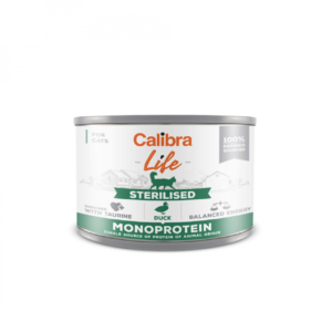 Calibra Cat Life Lata Sterilized Pato 200 g