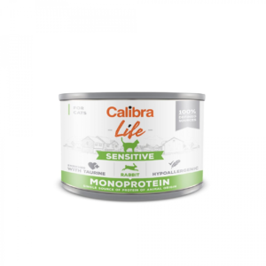 Calibra Cat Life Lata Sensitive Conejo 200 g