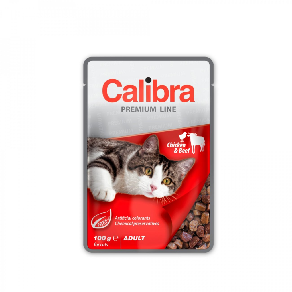 Calibra Sobre Cat Adult Pollo Y Buey 100 g