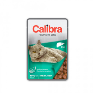 Calibra Sobre Cat Sterilised Higado 100 g