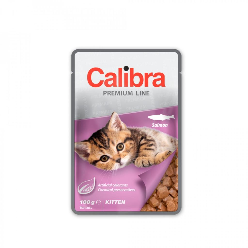 Calibra Sobre Cat Kitten Salmon 100 g