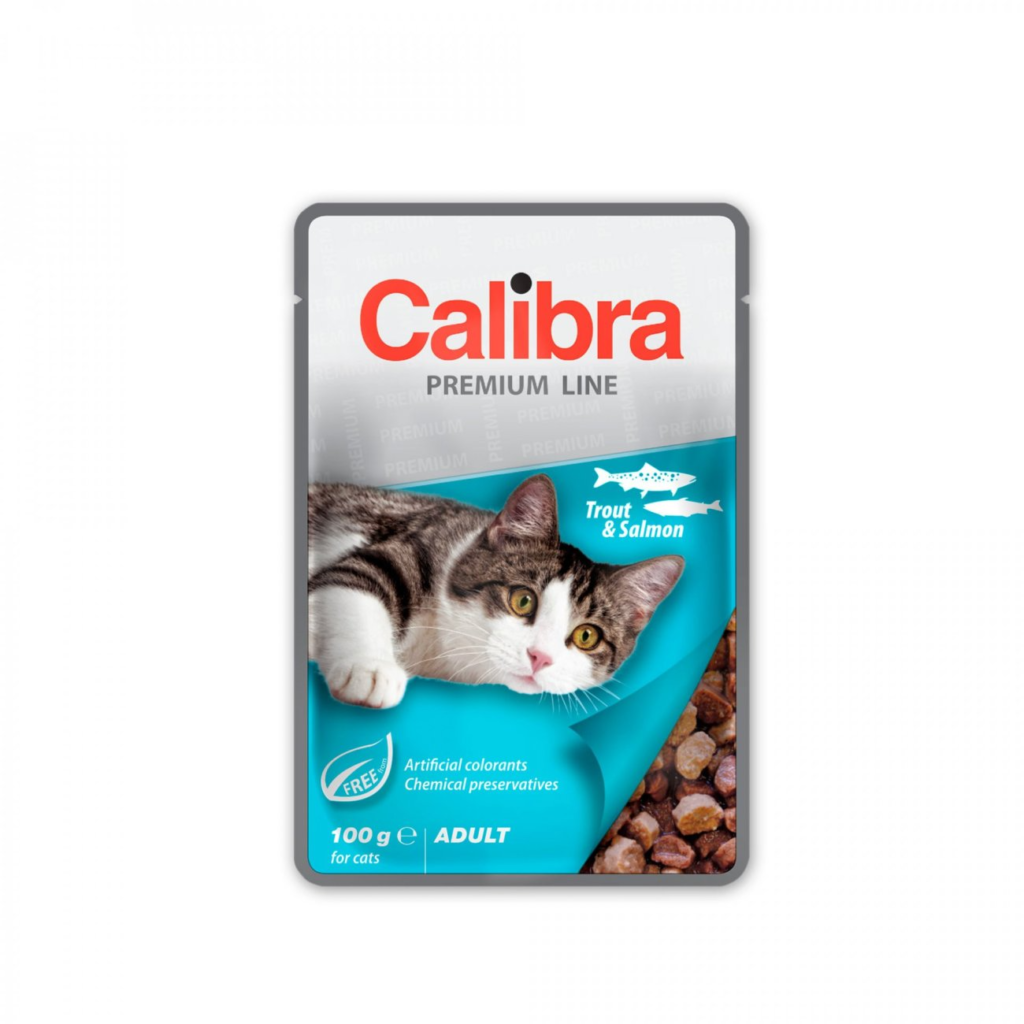 Calibra Sobre Cat Adult Trucha Y Salmon 100 g