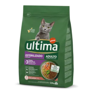 Ultima Cat Sterilized Adult Salmon Pollo Y Variados 1.5 kg
