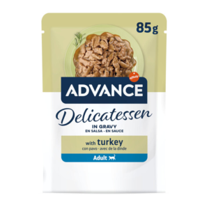 Advance Cat Sobre Delicatessen Turkey En Salsa 85 g