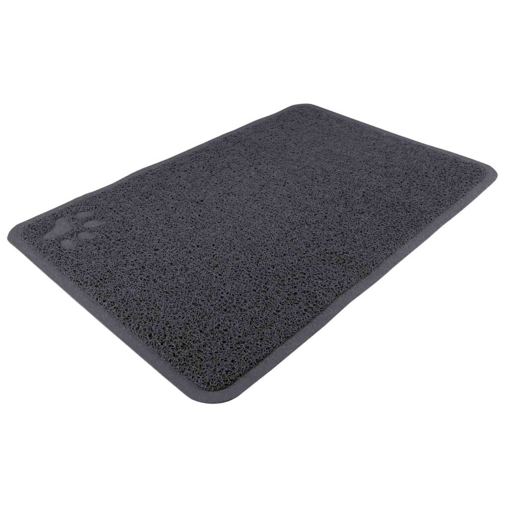 Alfombrilla Bandeja Gato Pvc 60 X 40 cm Antracita
