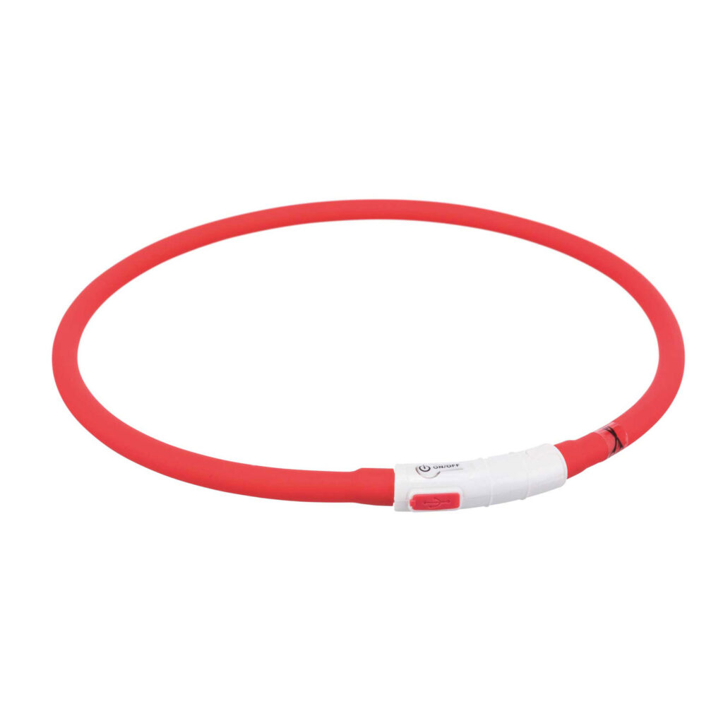 Aro Flash Usb Silicona Xs-xl 70 cm 10 mm Rojo