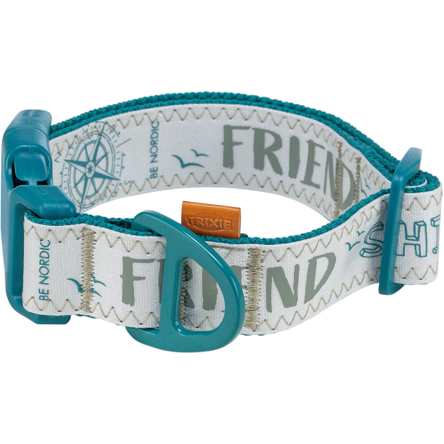 Collar Be Nordic Extra Ancho M-l 40-60 cm Azul - Imagen 2