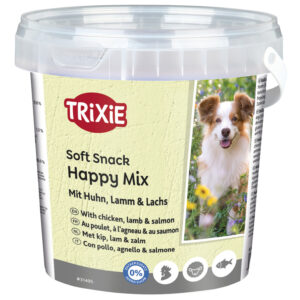 Bote Soft Snack Happy Mix 500 g Pollo Salmon Y Cordero