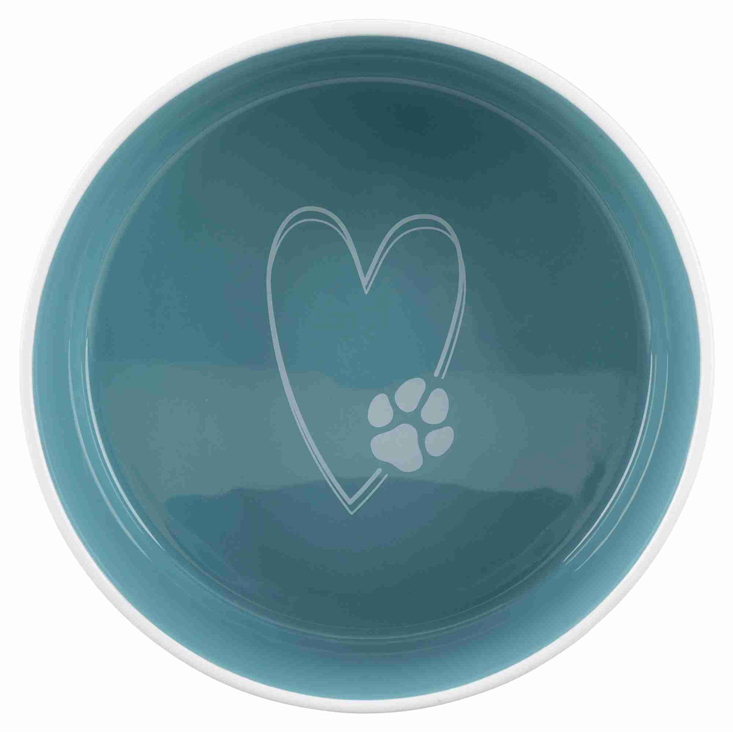 Comedero Ceramica Corazon 0.8 l 16 cm - Imagen 3