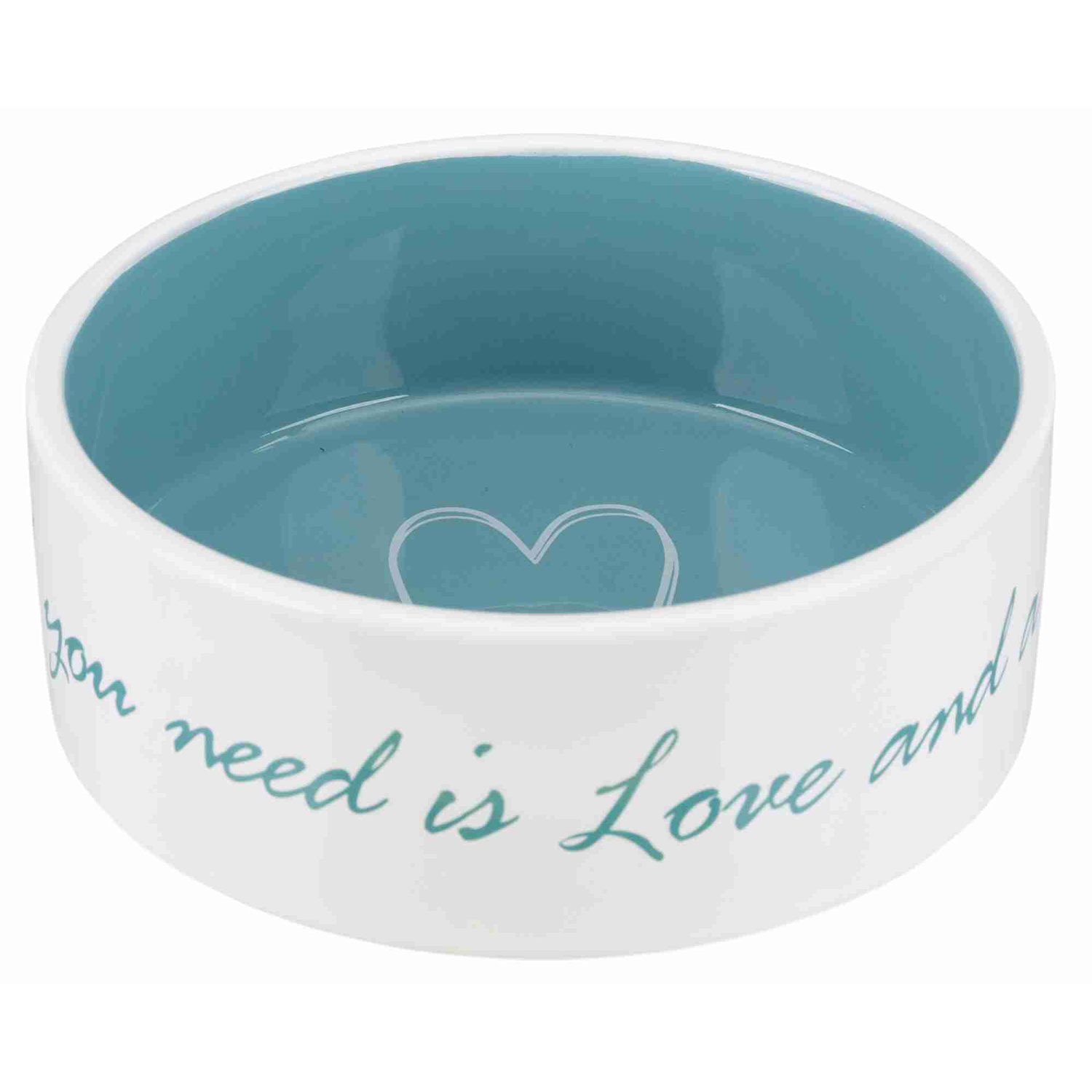 Comedero Ceramica Corazon 0.8 l 16 cm