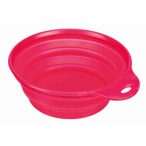 Comedero Viaje Borde Solido Silicona 0.5 l 14 cm