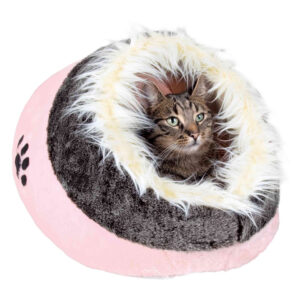 Cueva Minou Rosagris 35 X 26 X 41 cm