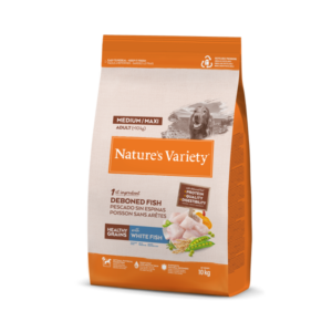 Natures Variety Dog H Grain Medium Adult White Fish 10 kg