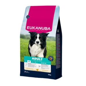 Eukanuba Dog Adult Chicken Razas Medianas 15 kg