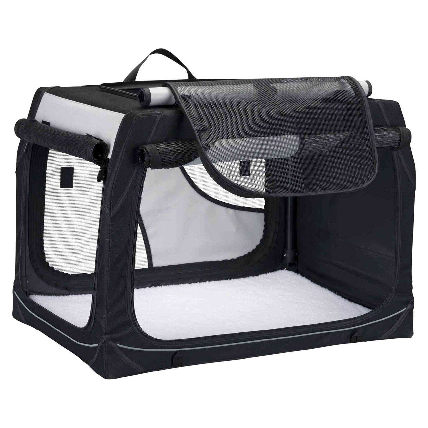 Transportin Nylon Coche Plegable Vario Talla -s- 61×43×46 cm - Imagen 2