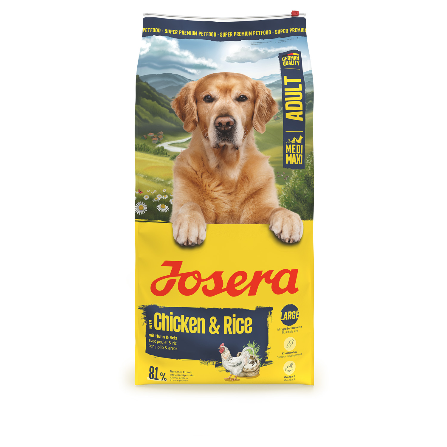 Josera Dog Adulto Medium Maxi Chcken Rice 12.5 kg