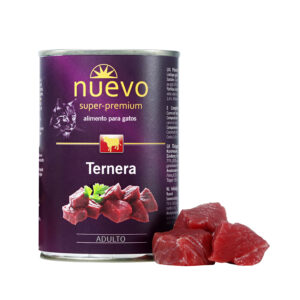 Nuevo Lata Cat Adulto Ternera 400 g