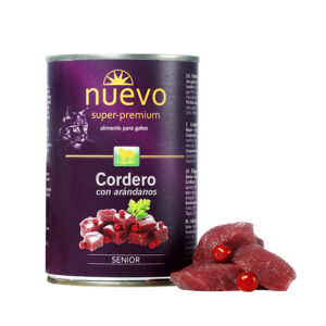 Nuevo Lata Cat Senior Cordero 400 g