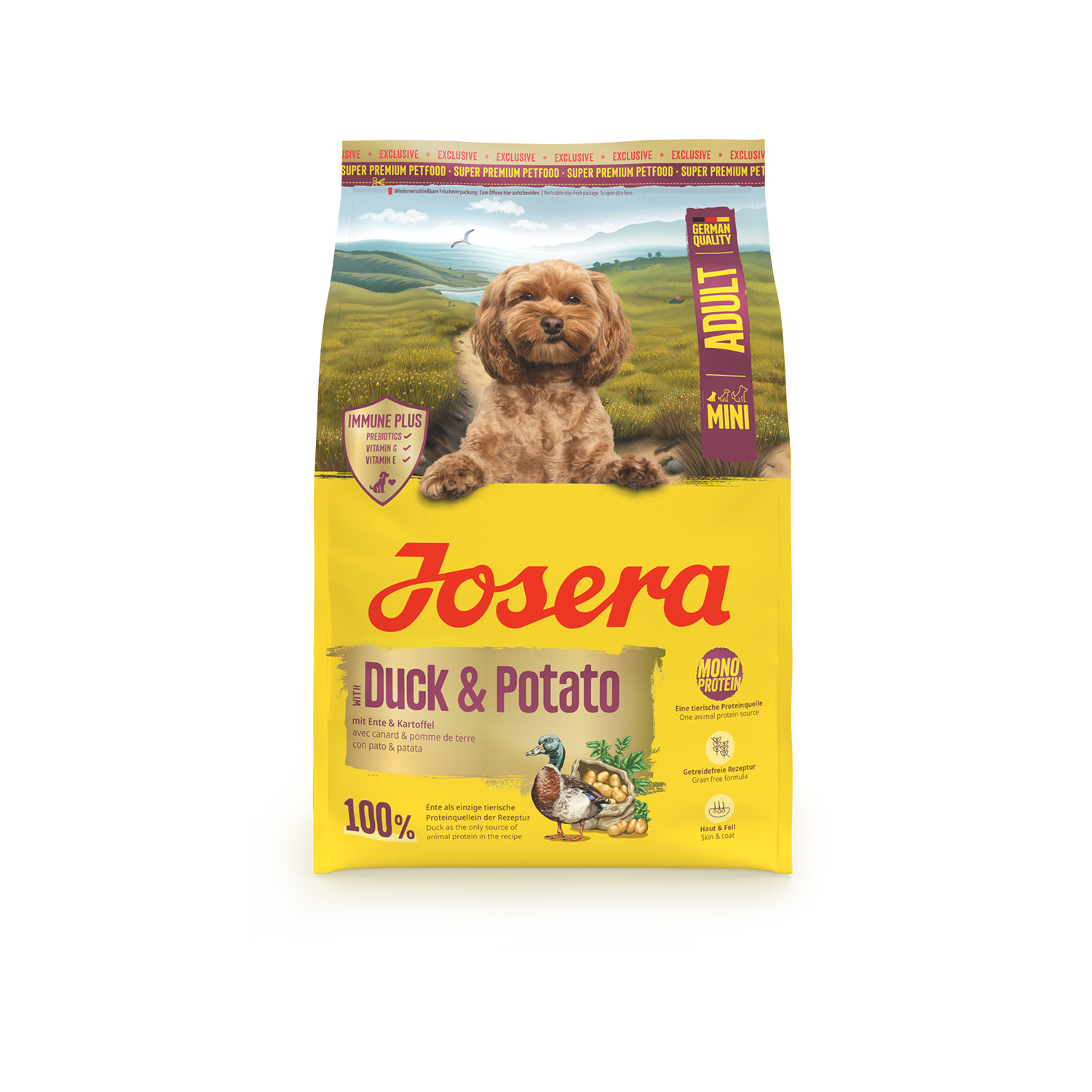 Josera Dog Grain Free Mini Pato Y Patata 3 kg