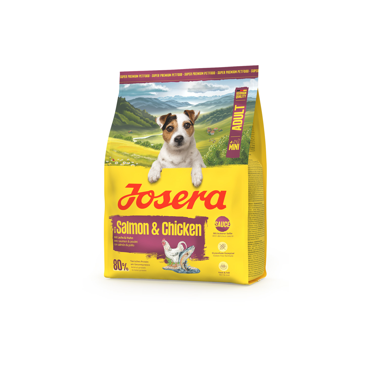 Josera Perro Mini Salmon Y Chicken 900 g - Imagen 2