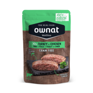 Ownat Wet Cat Pouch Turkey And Chicken 85 g