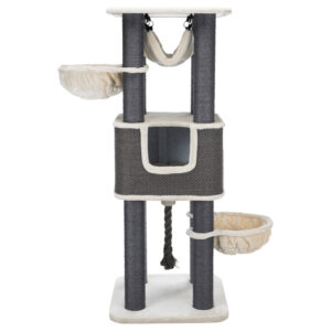 Rascador Poste Amadeus Xxl 174 cm Blanco Y Gris