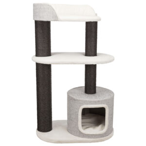 Rascador Poste Cara 128 cm Gris