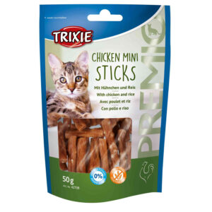 Premios Snack Chicken Mini Sticks Gato 50 g