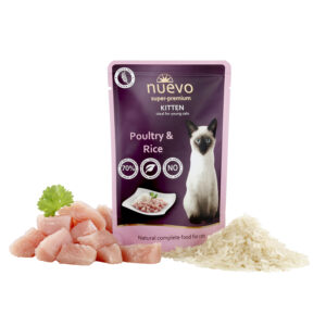 Nuevo Sobre Gato Junior Kitten Ave Y Arroz 85 g