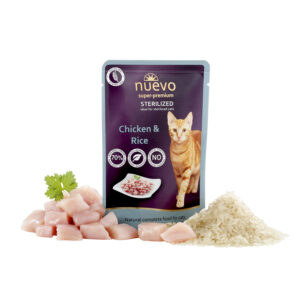 Nuevo Sobre Cat Sterilised Pollo Y Arroz 85 g