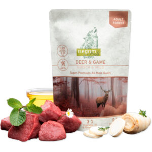 Isegrim Sobre Dog Adult Venado Y Gamo 410 g