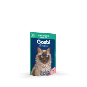 Gosbi Delicat Sterilised Chicken Y Sardine Loaf 71 g
