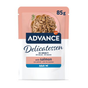 Advance Cat Sobre Delicatessen Salmon En Salsa 85 g