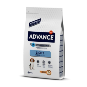 Advance Dog Mediun Light 12 kg Dieta