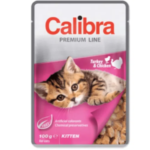 Calibra Sobre Cat Kitten Pavo Y Pollo 100 g