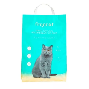 Arena Para Gatos Soja Carbon Activo 2.5 kg 6 l