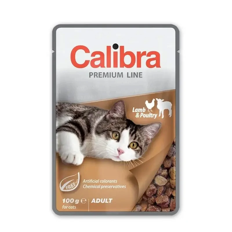 Calibra Sobre Cat Adult Cordero Y Pollo 100 g