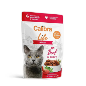 Calibra Cat Life Pouch Buey En Salsa 28X85 g