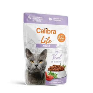Calibra Cat Life Pouch Adult Ternera En Salsa 28X85 g