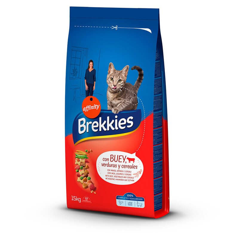 Brekkies Cat Mix Buey 3.5 kg