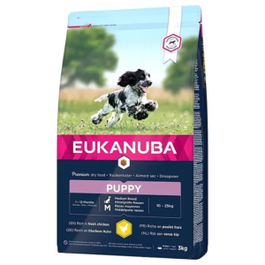 Eukanuba Puppy-junior R. Medianas 12 kg