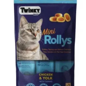 Twinky Snack Gato Mini Rollys Yema De Huevo3x10 g