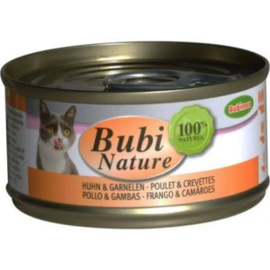 Latas Bubi Nature Cat Pollo Y Gambas 70 g