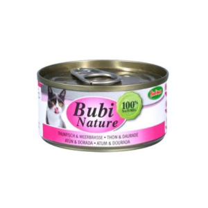 Latas Bubi Nature Cat Atun Y Dorada 70 g
