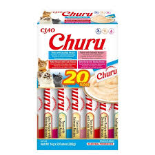 Churu Cat Caja Variedades Atun Con Marisco 20X14 g