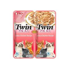 Churu Cat Twin Atun Y Pollo En Caldo De Atun 2X40 g