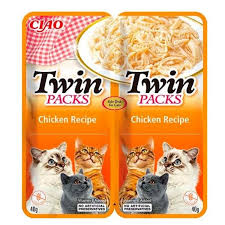 Churu Cat Twin Pollo En Caldo De Pollo 2X40 g
