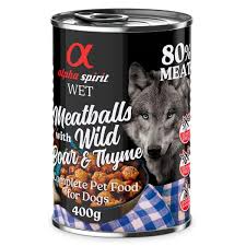 Alpha Spirit Albondigas Jabali Y Tomillo 400 g