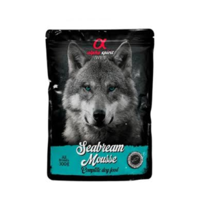 Alpha Spirit Dog Pouch Dorada 300 g