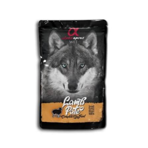 Alpha Spirit Dog Pouch Pate Cordero 100 g